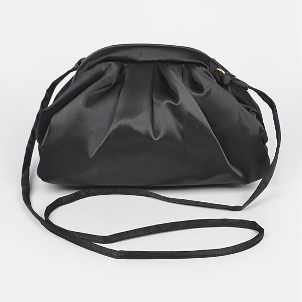 Micro Suede EmbossedCLUTCH OR SHOULDER BAG * 10W*6H*3.5D